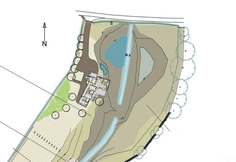 Greenbank, Newport, Shropshire. Masterplan or Boundary improvement scheme for a small private estate